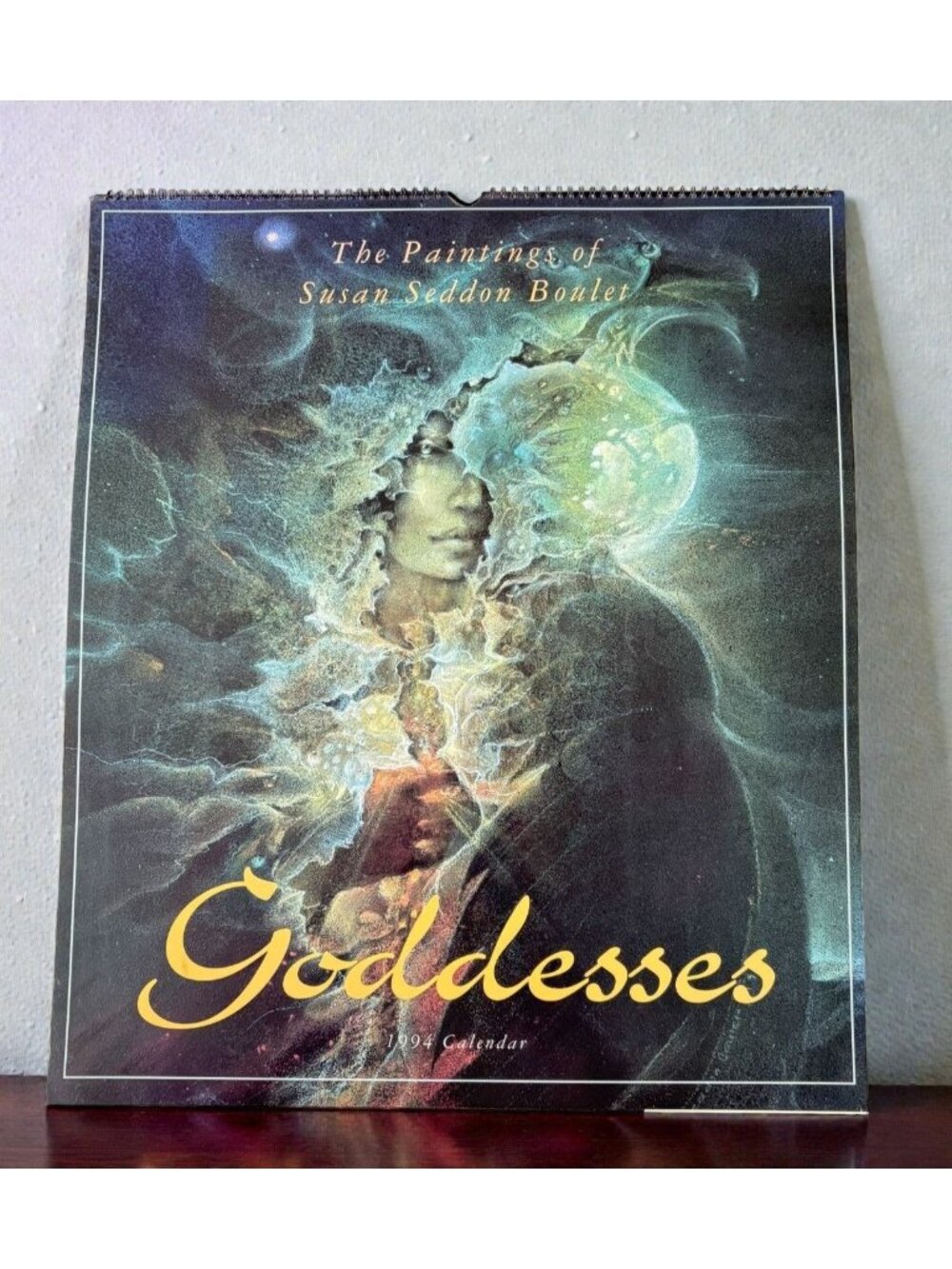 Goddesses 1994 Calendar Susan Seddon Boulet Paintings Vintage Wall Art